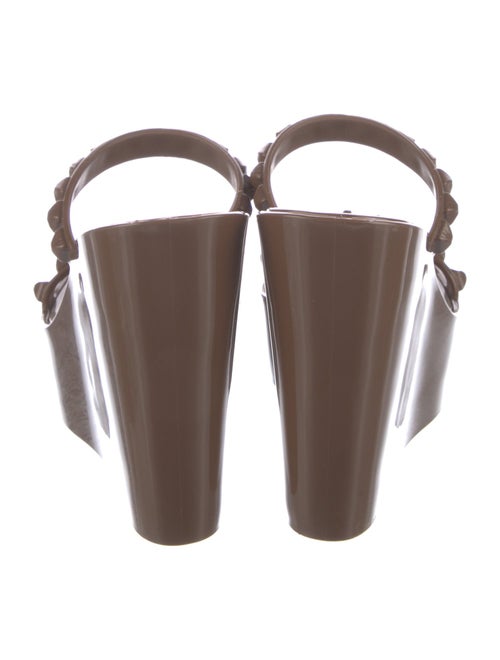 Carmen Sol Rubber Studded Accents Slides