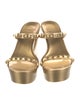 Carmen Sol Rubber Studded Accents Slides