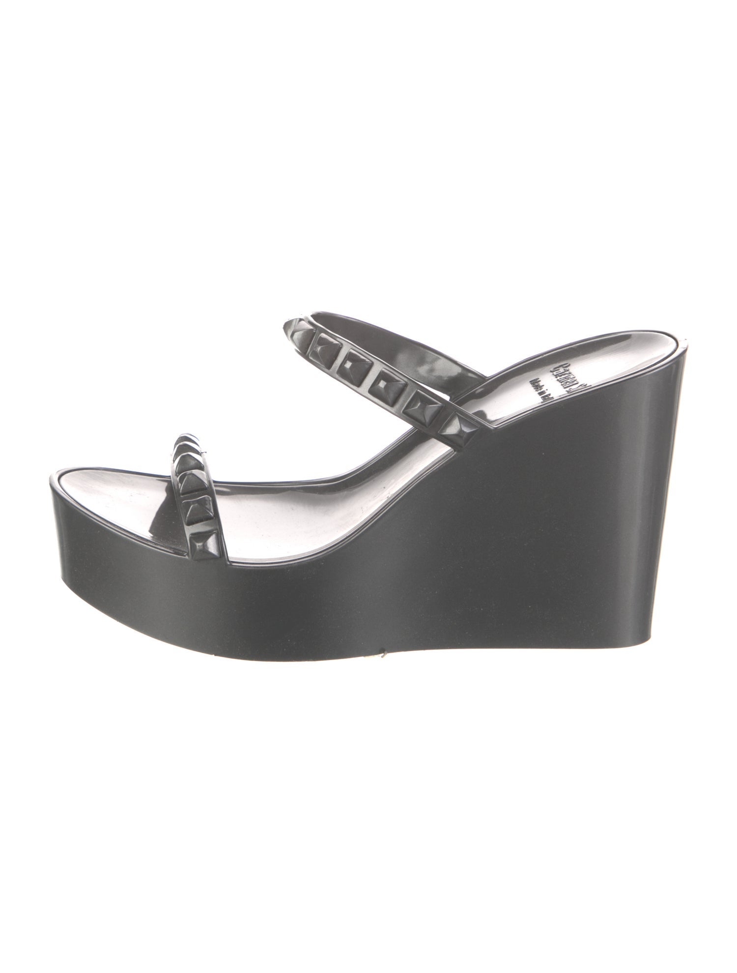 Carmen Sol Studded Accents Slides