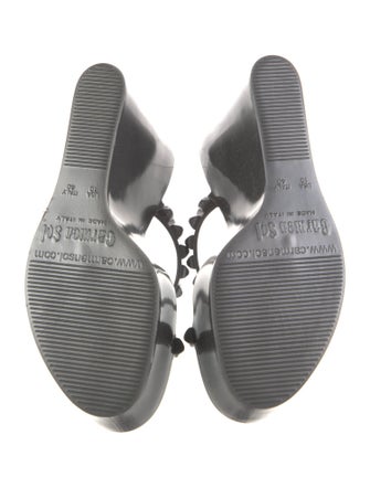 Carmen Sol Studded Accents Slides