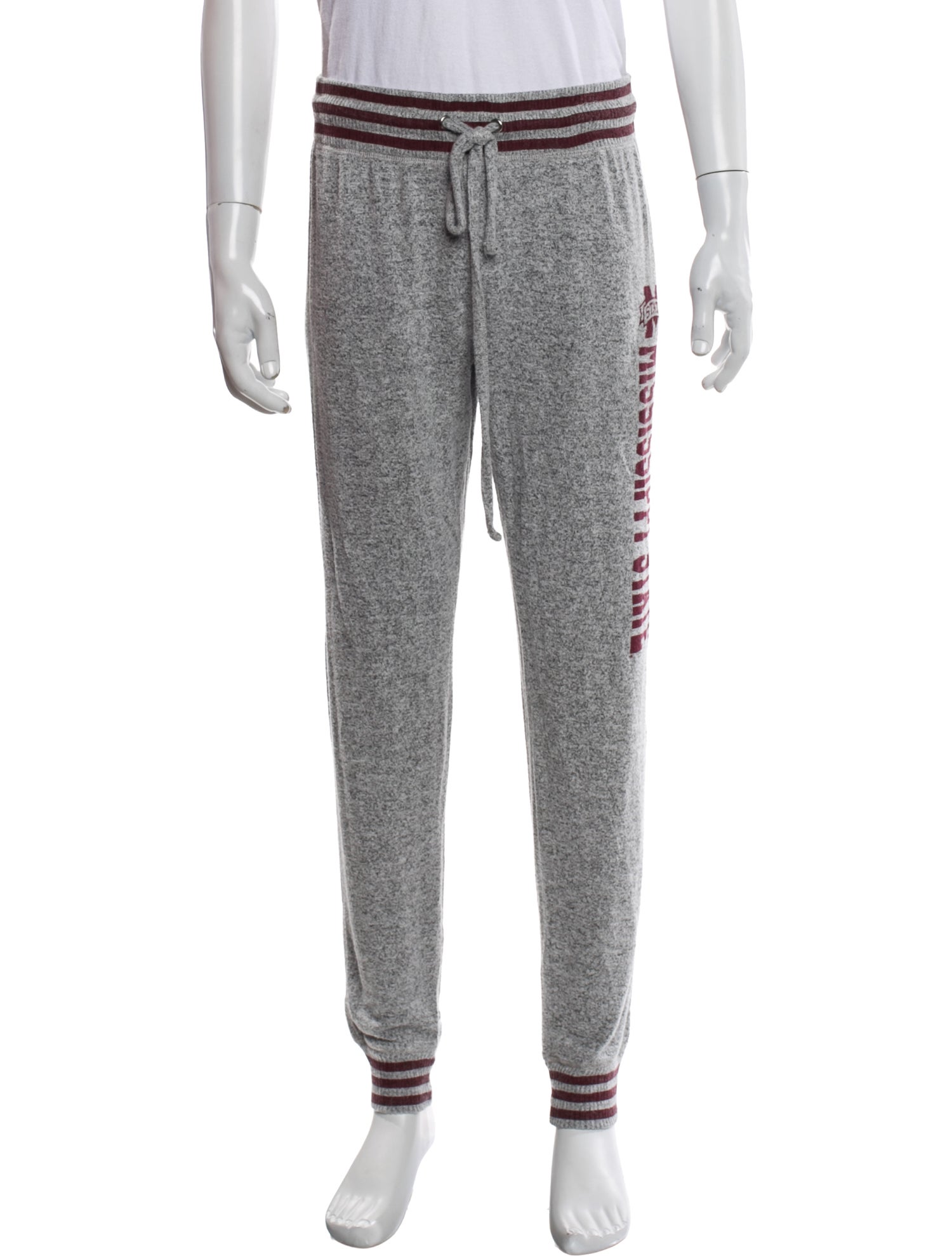 CONCEPTS Striped Grosgrain Trim Lounge Bottoms