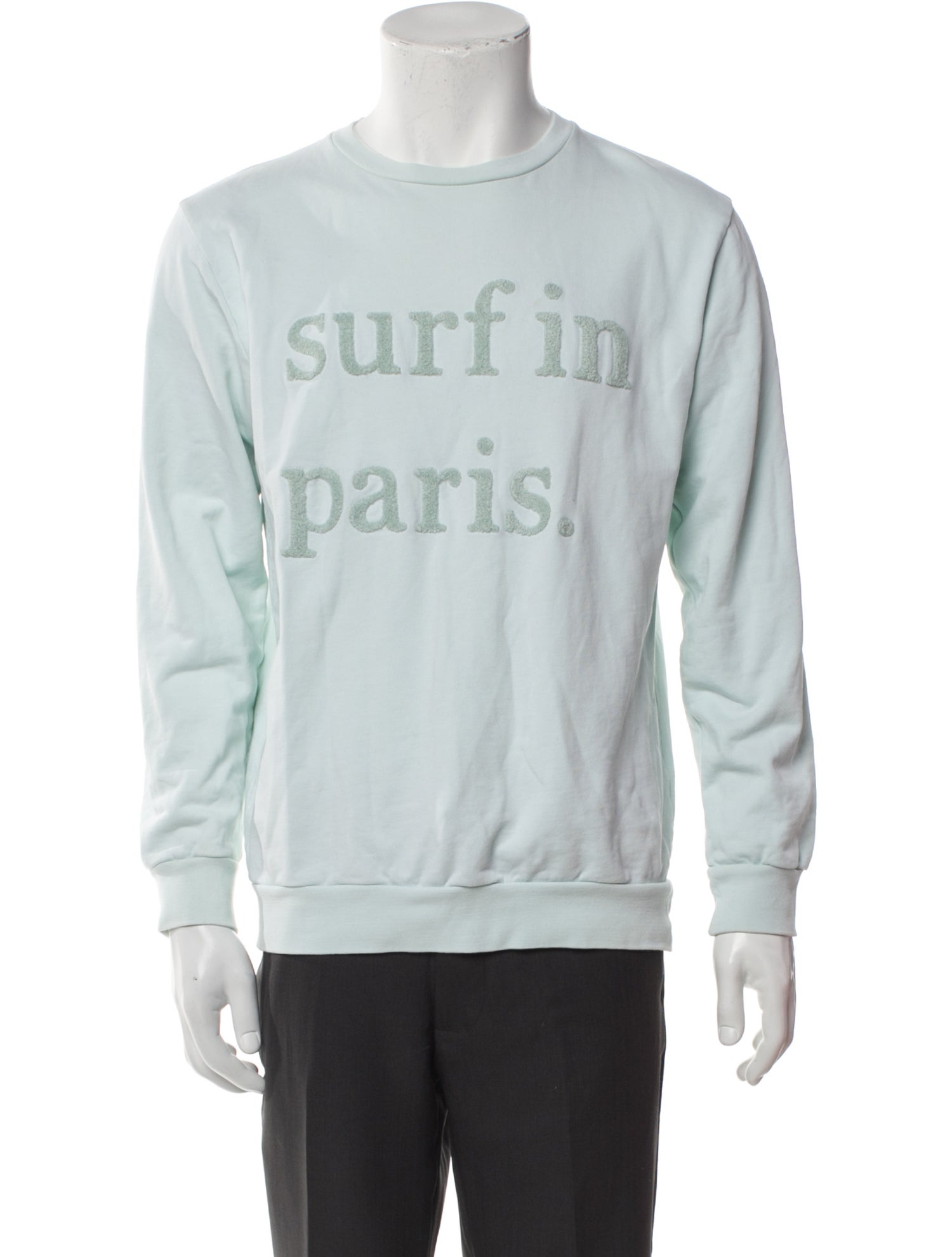 Cuisse de Grenouille Graphic Print Crew Neck Pullover