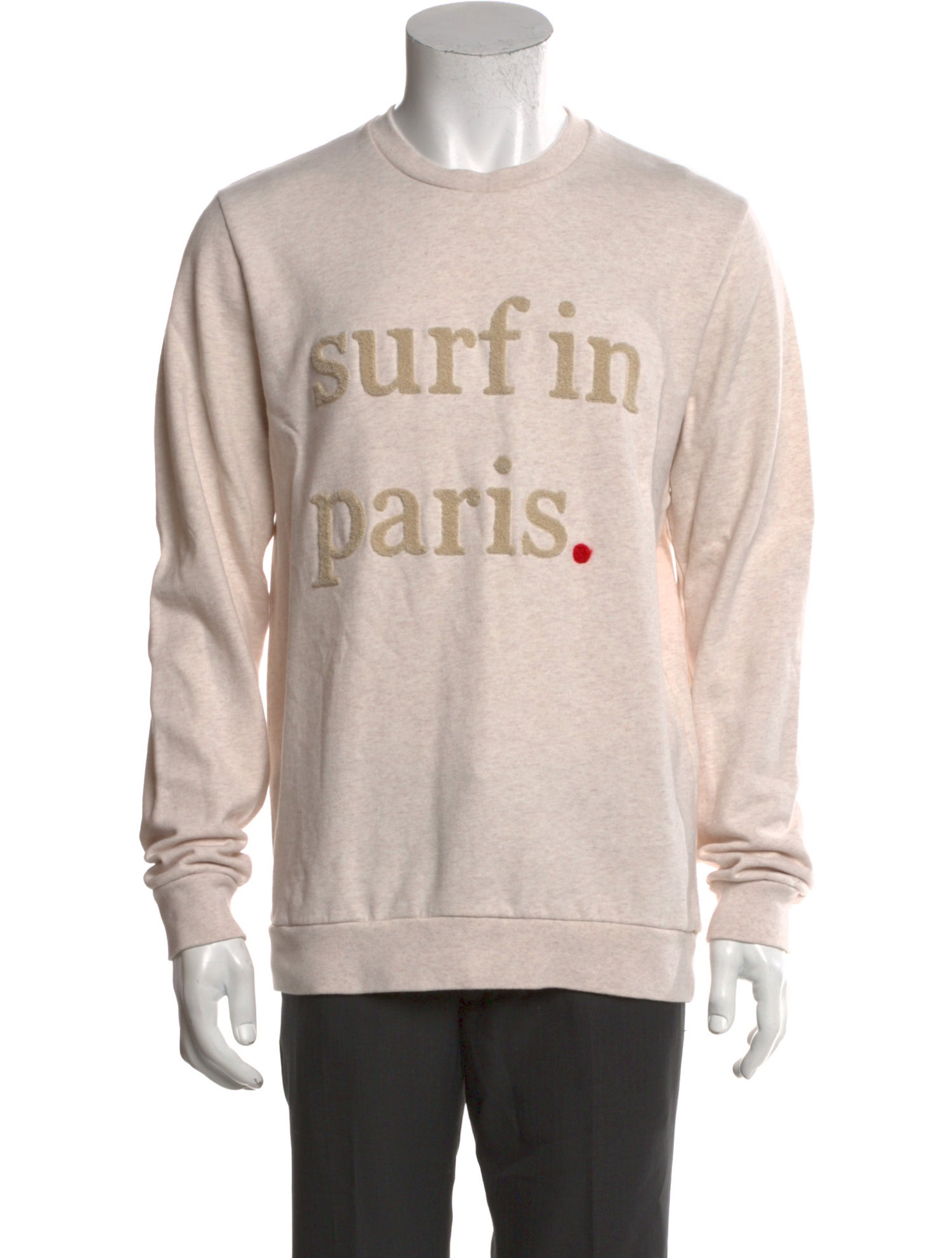 Cuisse de Grenouille Graphic Print Crew Neck Pullover
