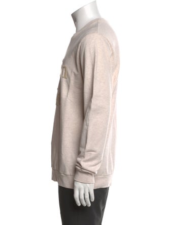 Cuisse de Grenouille Graphic Print Crew Neck Pullover