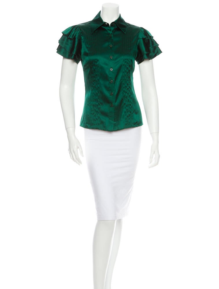 Catherine Malandrino Silk Top