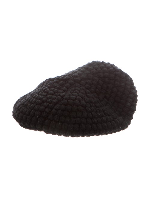 Catherine Malandrino Wool Beret Black