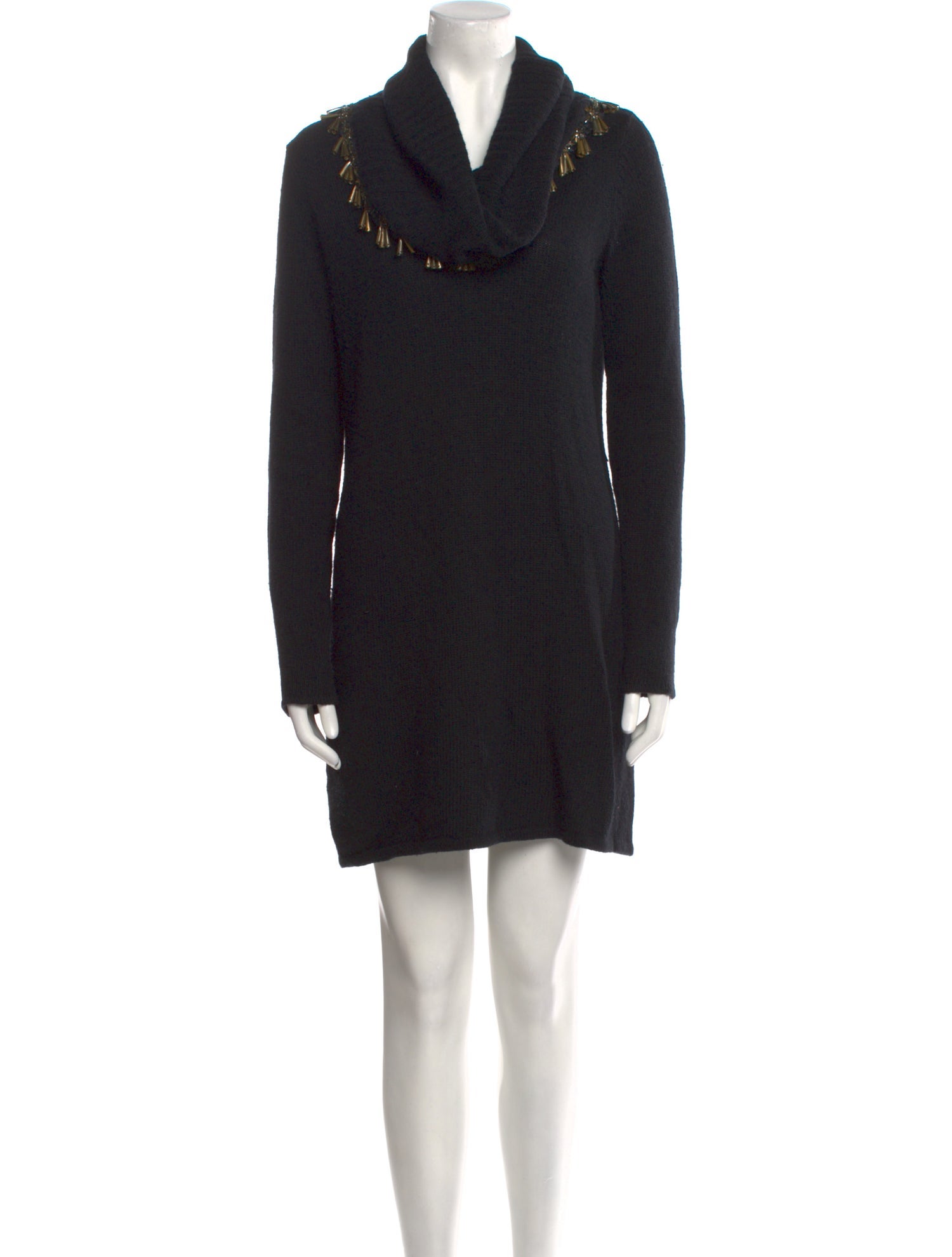 Catherine Malandrino Cowl Neck Mini Dress