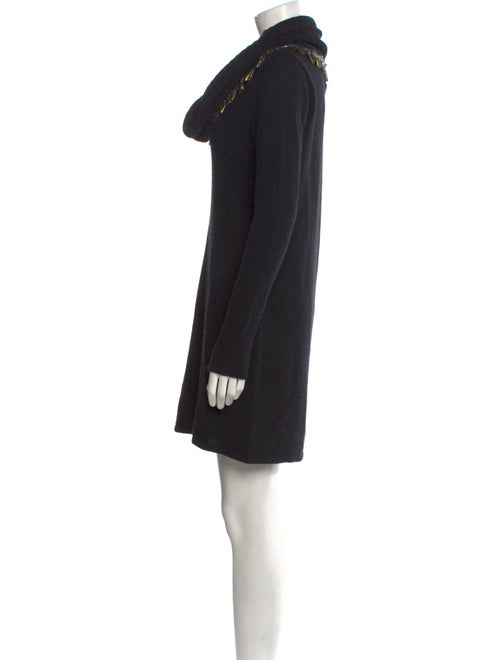 Catherine Malandrino Cowl Neck Mini Dress