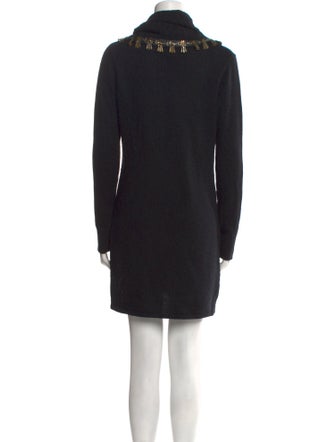 Catherine Malandrino Cowl Neck Mini Dress