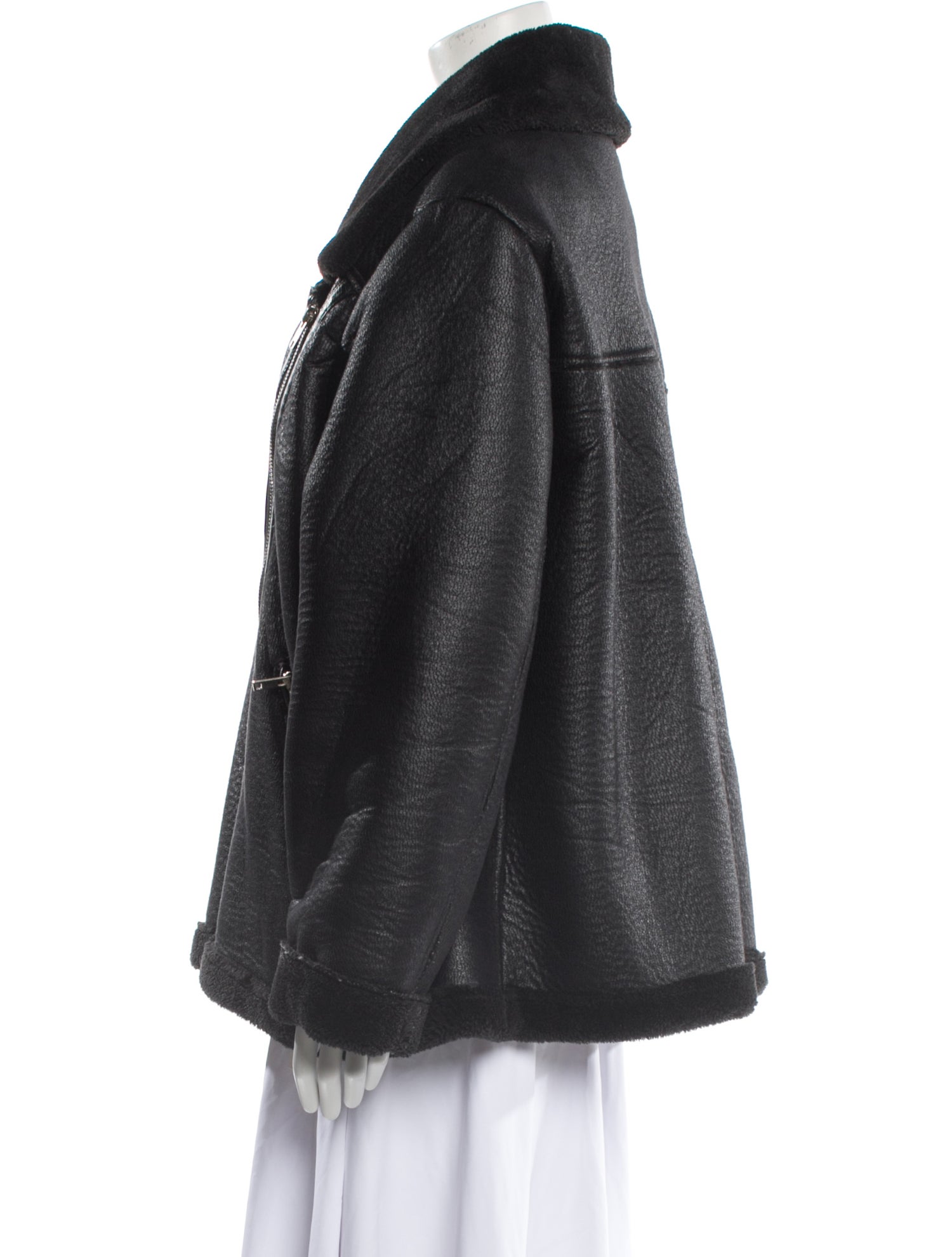 Cotton by Cashmere Faux Fur Jacket