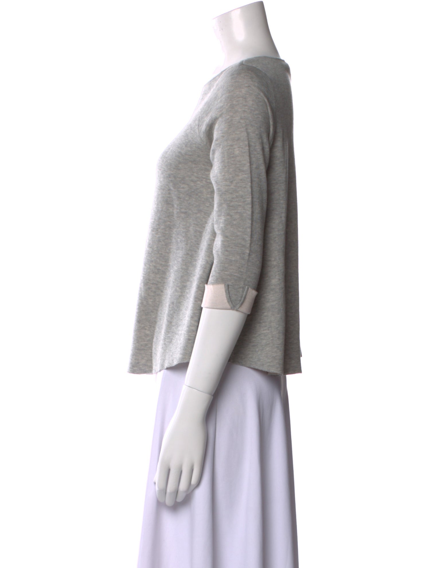 Cotton by Cashmere Bateau Neckline Sweater w/ Tags