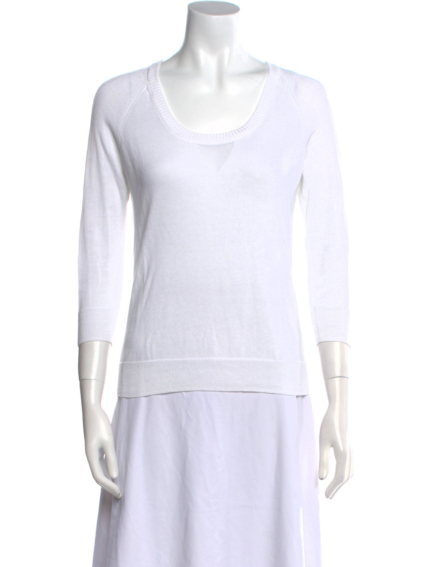 Cotton by Cashmere V-Neck Sweater