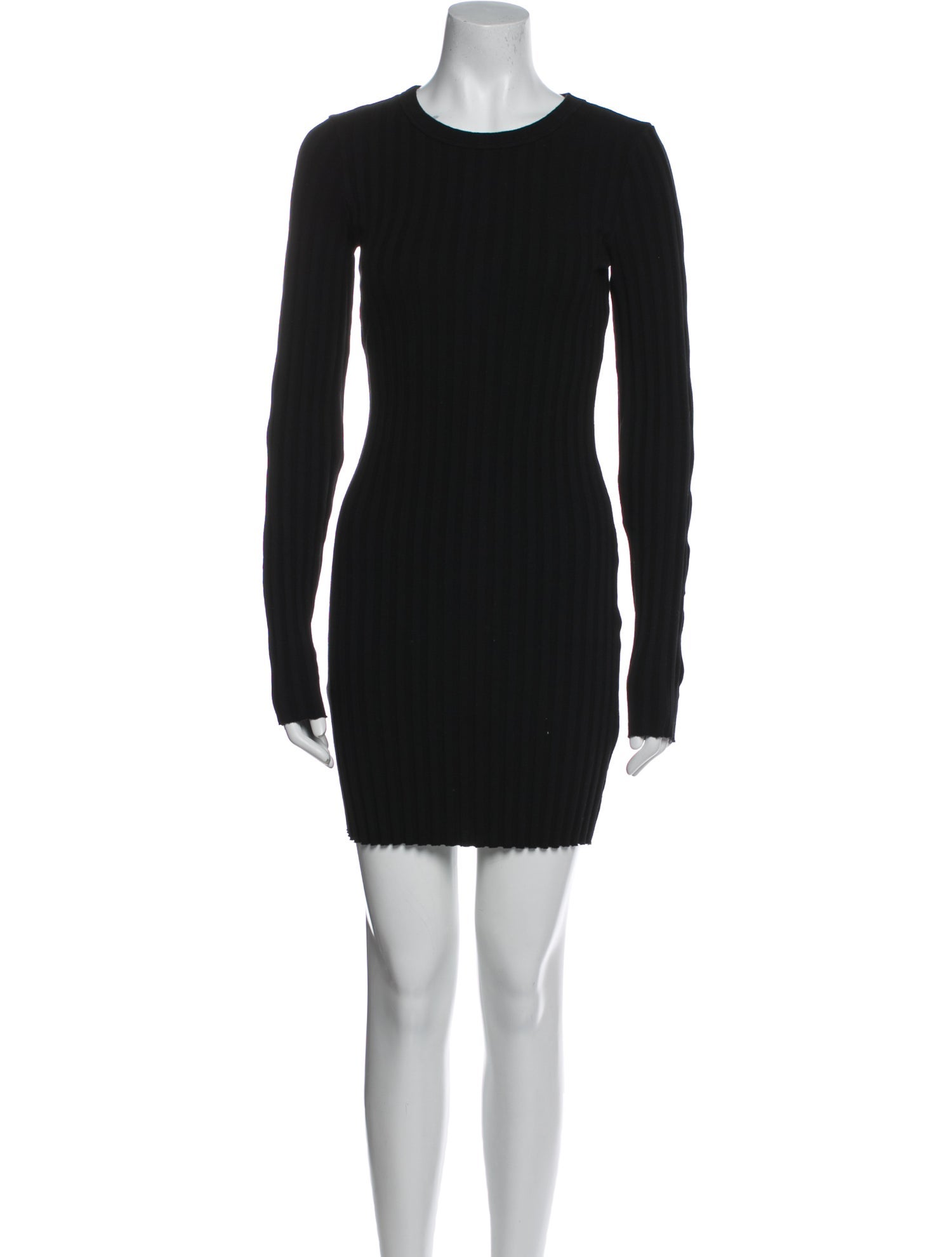 Cotton by Cashmere Crew Neck Mini Dress