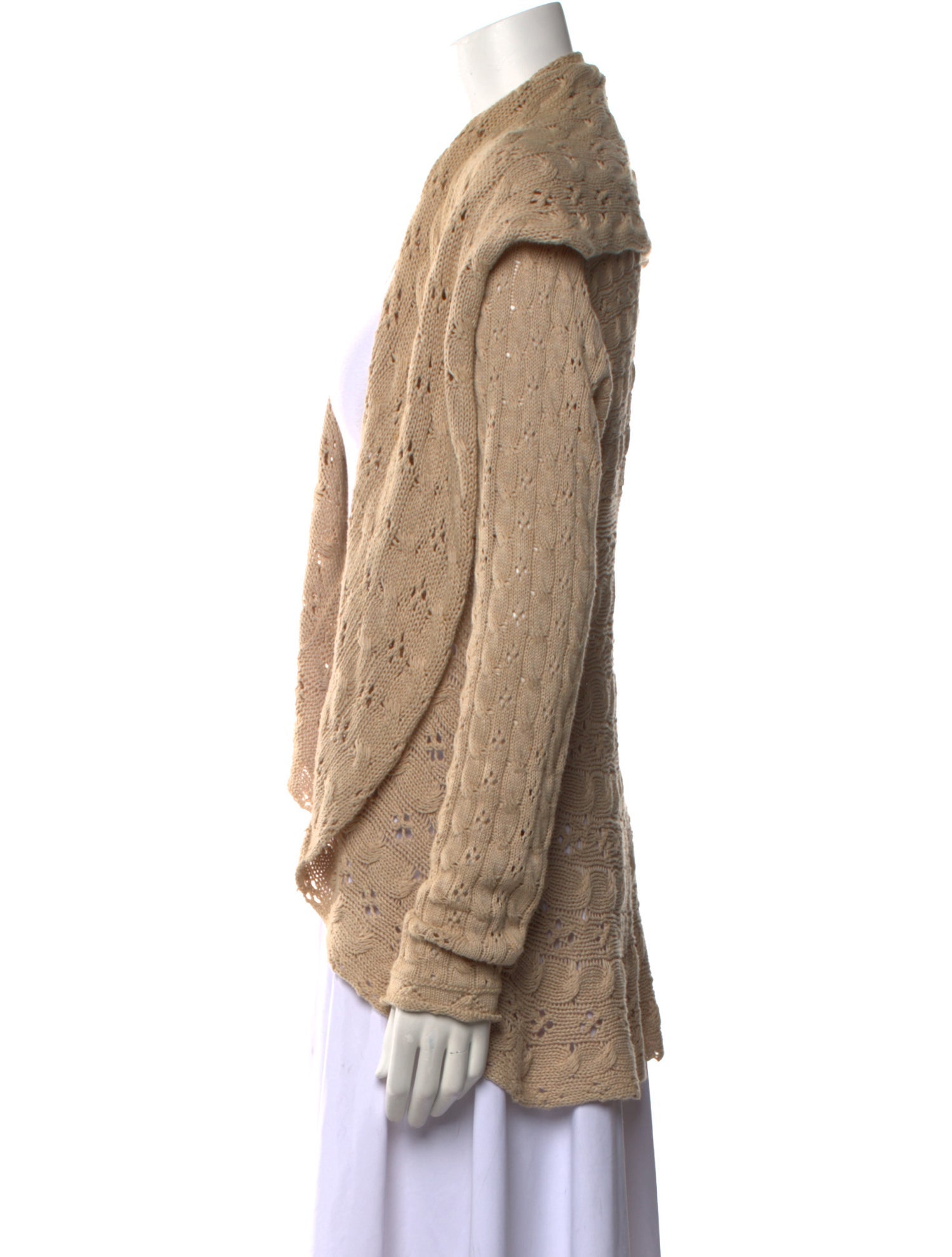 Cotton by Cashmere Cowl Neck Sweater