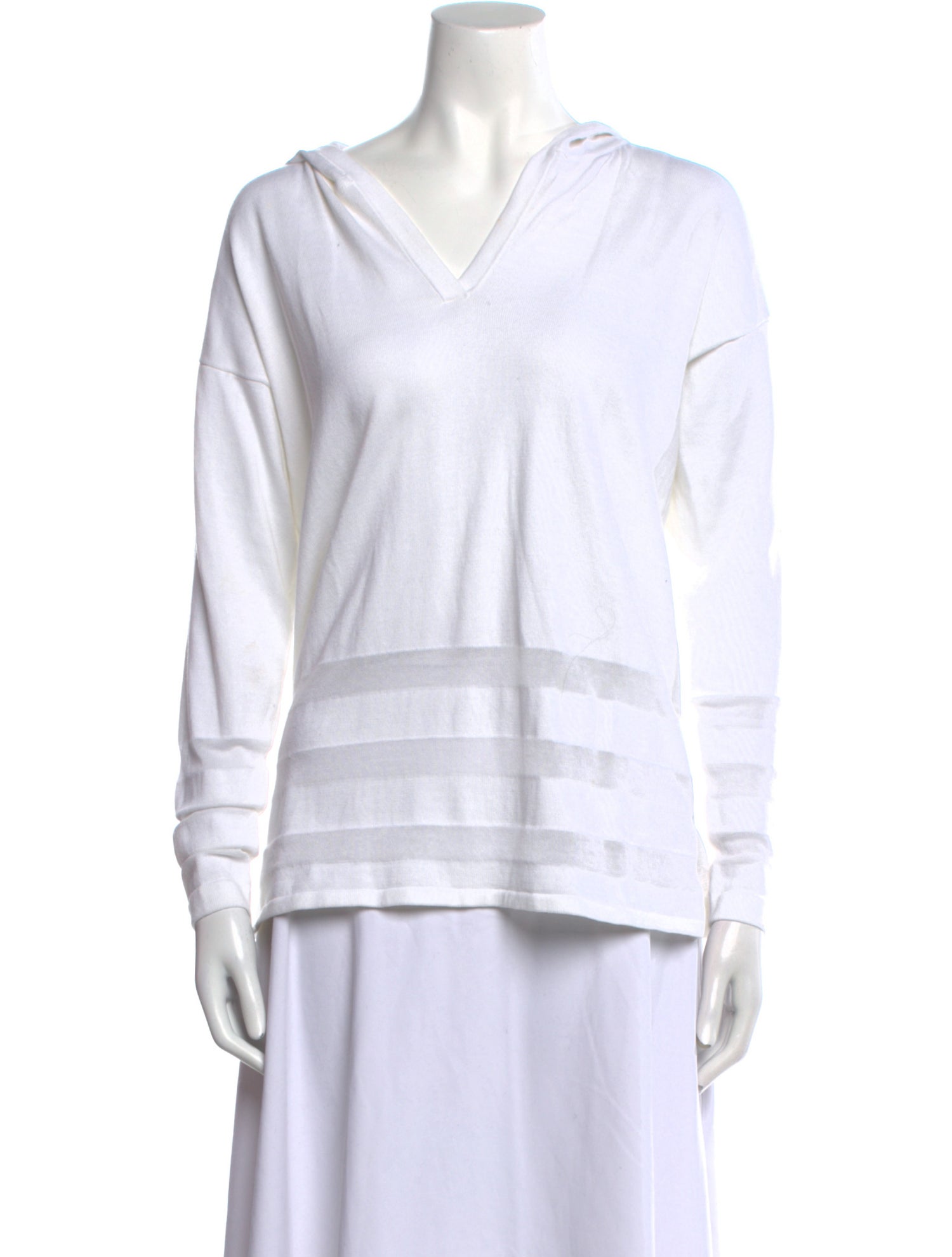 Cotton by Cashmere V-Neck Sweater