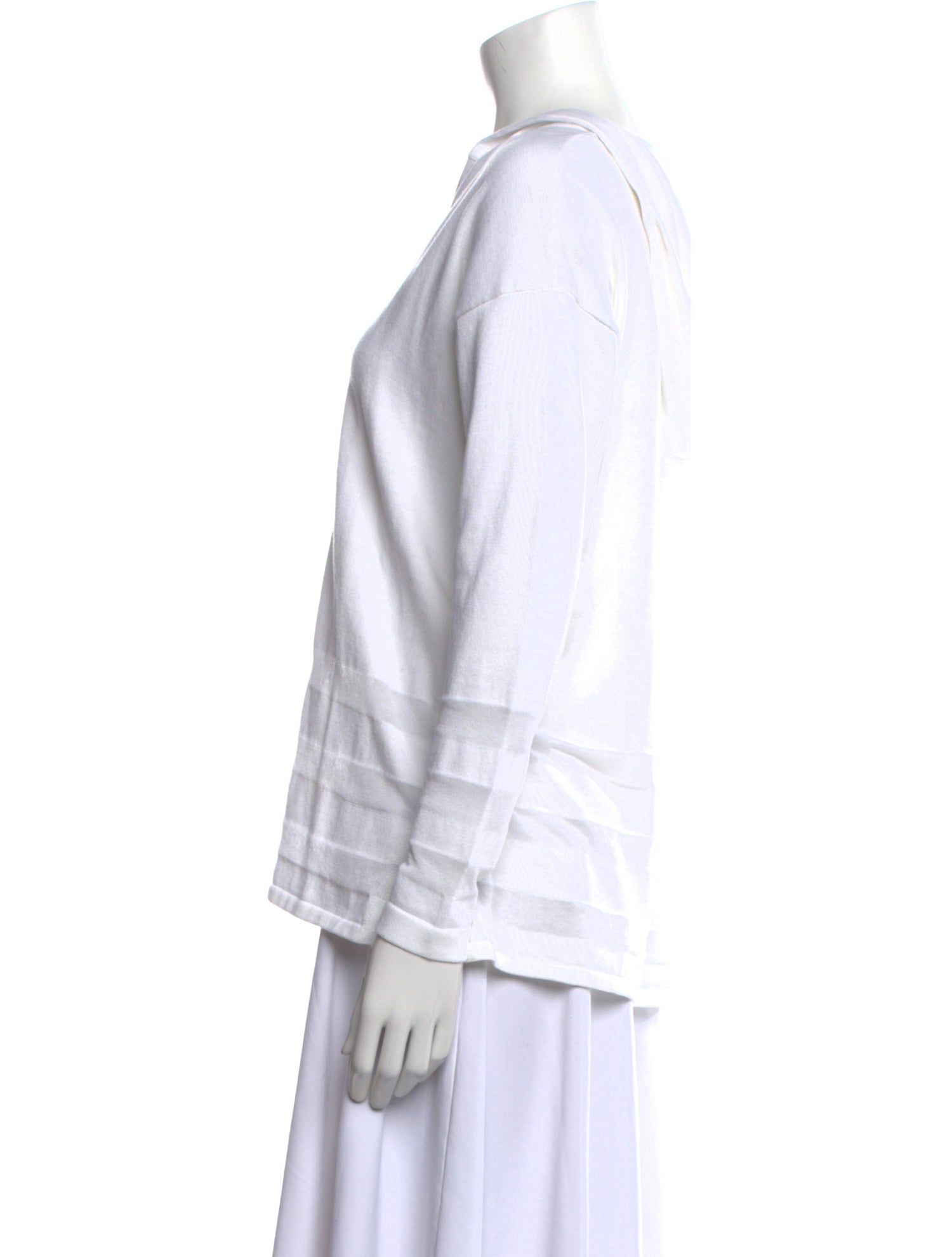 Cotton by Cashmere V-Neck Sweater