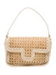 Caterina Bertini Raffia Shoulder Bag