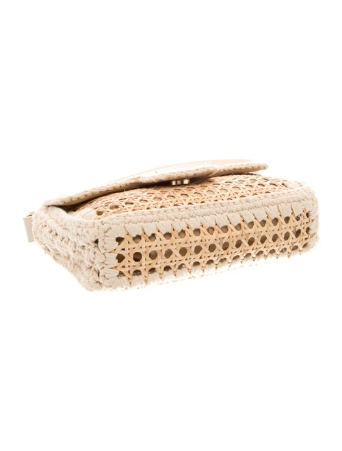 Caterina Bertini Raffia Shoulder Bag