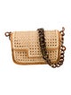 Caterina Bertini Straw Crossbody Bag