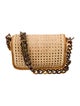 Caterina Bertini Straw Crossbody Bag