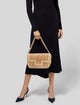 Caterina Bertini Wicker Shoulder Bag
