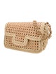 Caterina Bertini Wicker Shoulder Bag