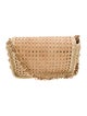 Caterina Bertini Wicker Shoulder Bag