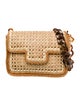 Caterina Bertini Straw Crossbody Bag