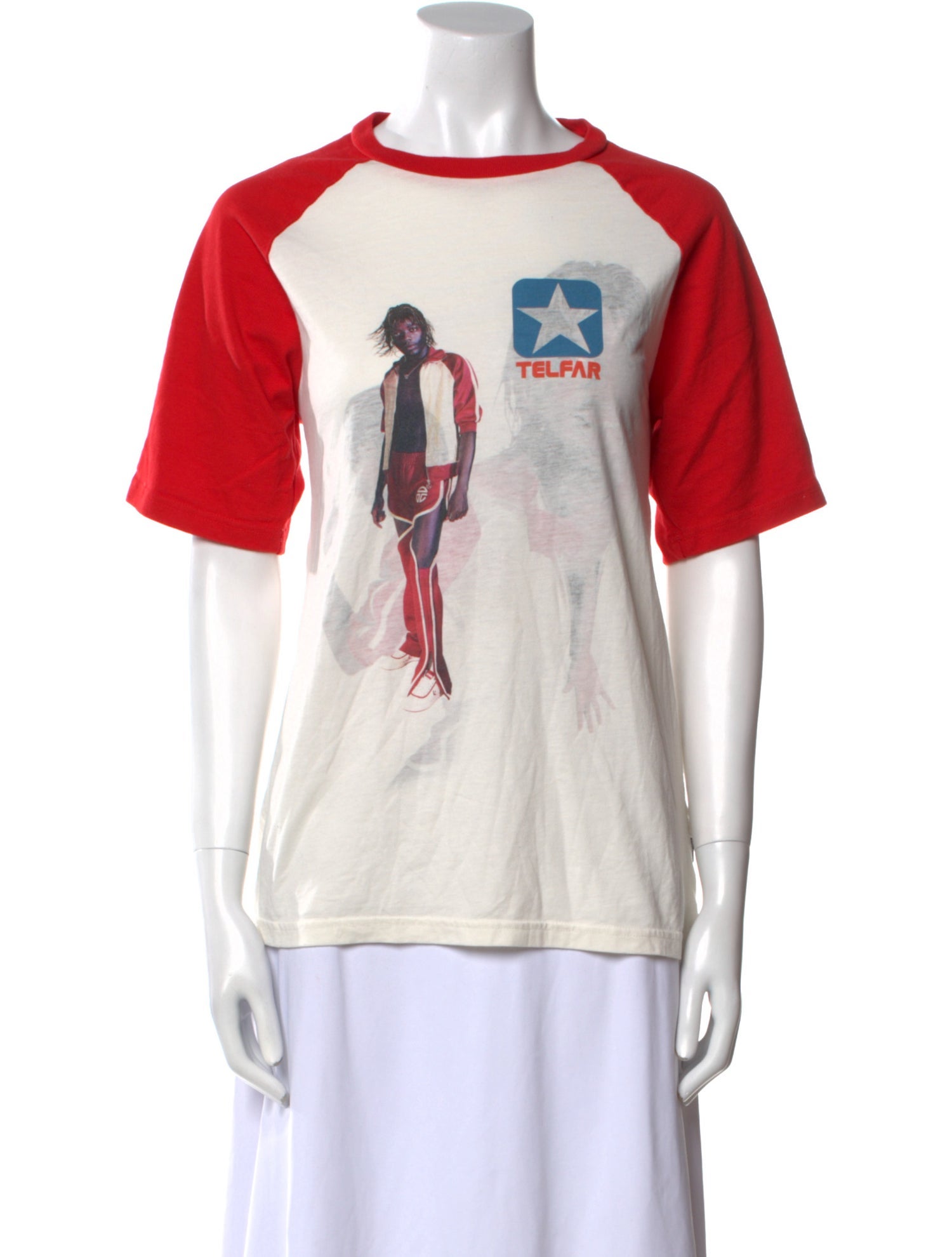 Converse x Telfar Graphic Print Crew Neck T-Shirt