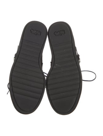 Coach x Tabitha Simmons Velvet Lace-Up Boots