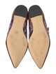 Coach x Tabitha Simmons Suede Animal Print Mary Jane Flats