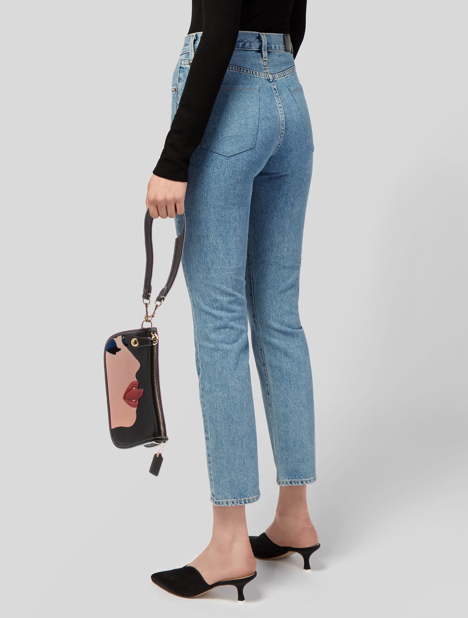 Coach x Tom Wesselmann Leather Clutch