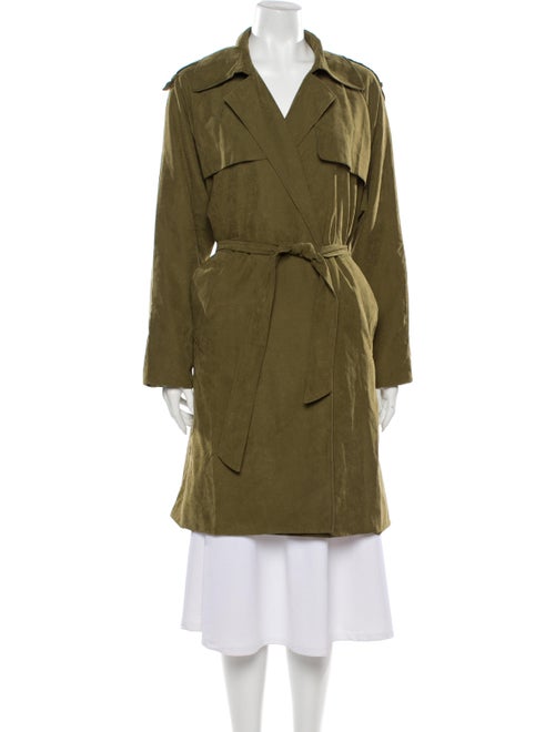 Current/Elliott Trench Coat Green