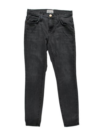 Current/Elliott Mid-Rise Skinny Leg Jeans