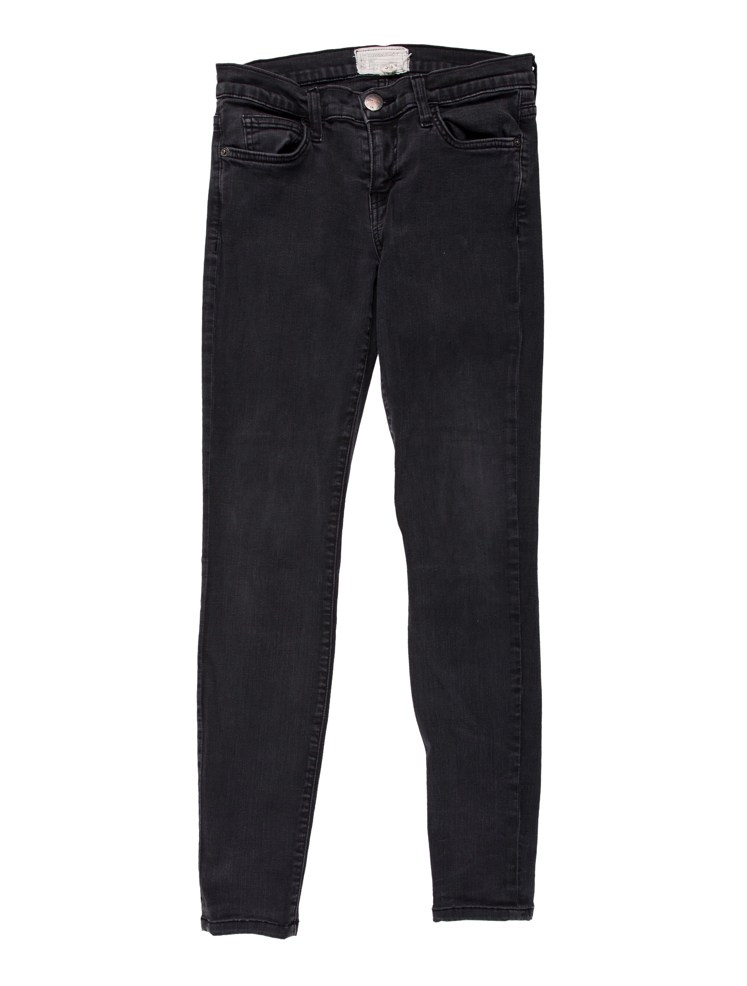 Current/Elliott Low-Rise Skinny Leg Jeans