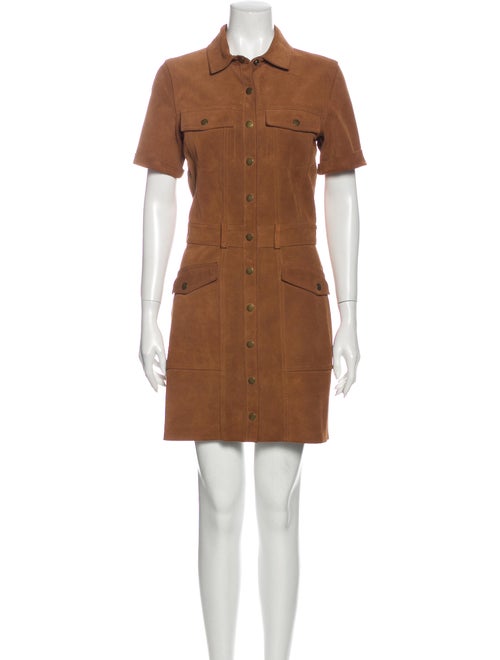 Current/Elliott Trucker Shirt Dress Mini Dress Bro