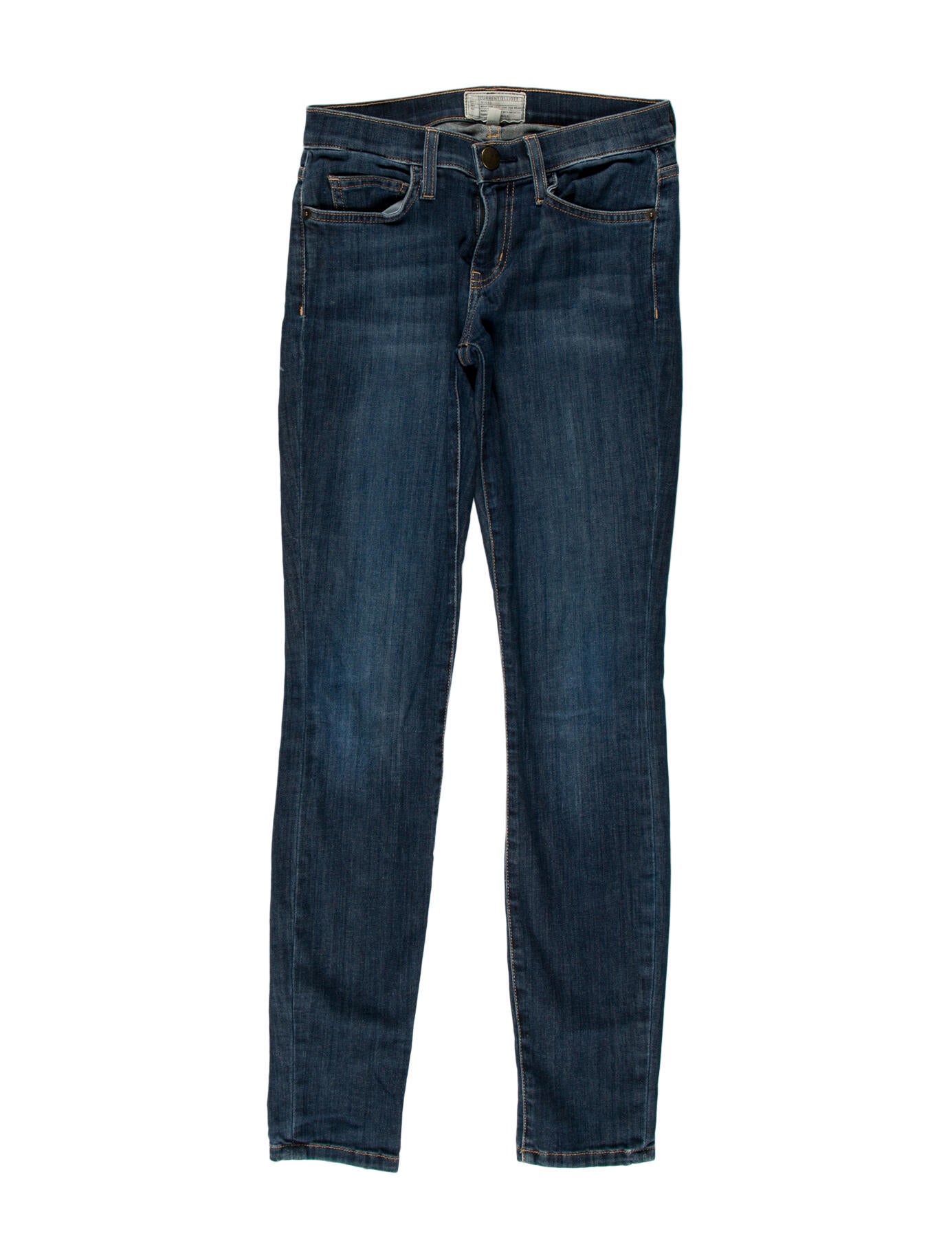 Current/Elliott Mid-Rise Skinny Leg Jeans
