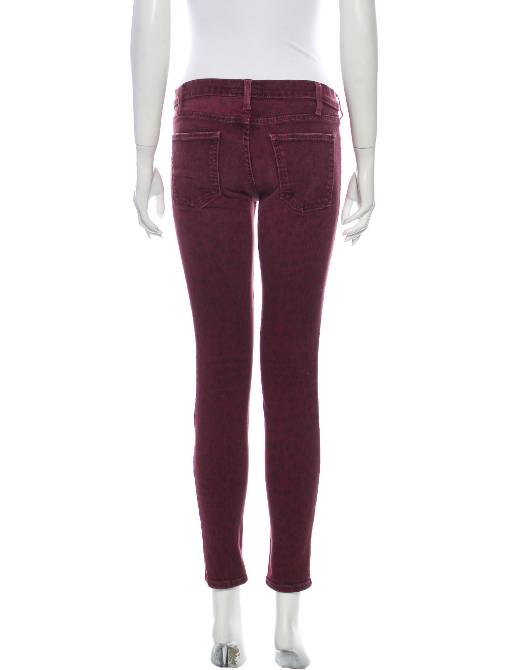 Current/Elliott Mid-Rise Skinny Leg Jeans