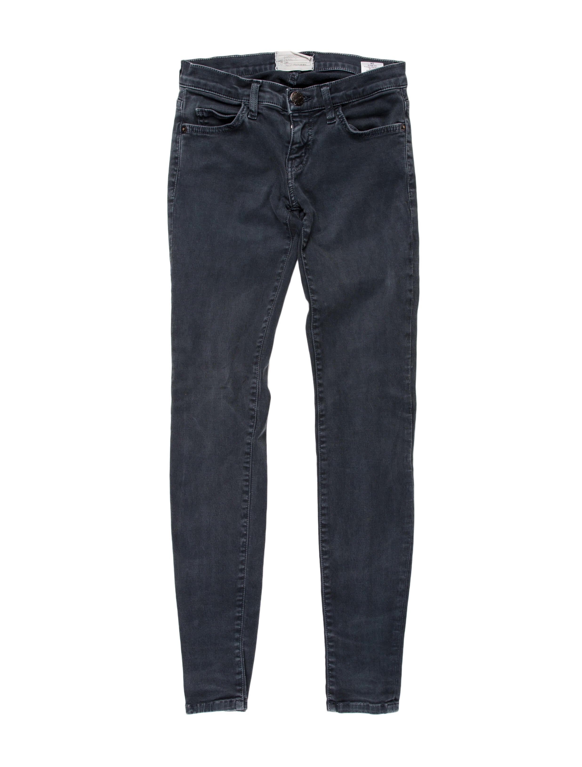 Current/Elliott Mid-Rise Skinny Leg Jeans