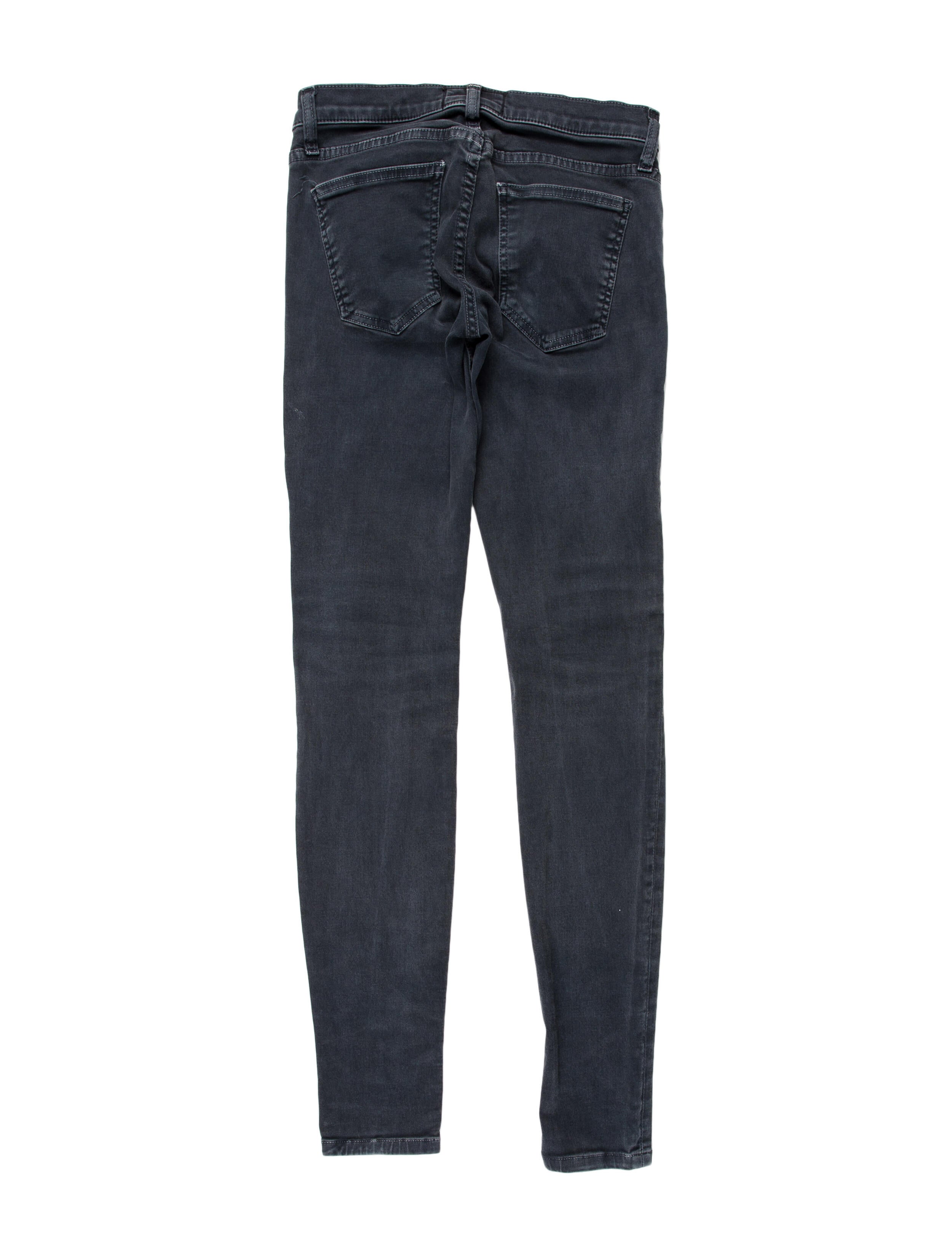 Current/Elliott Mid-Rise Skinny Leg Jeans
