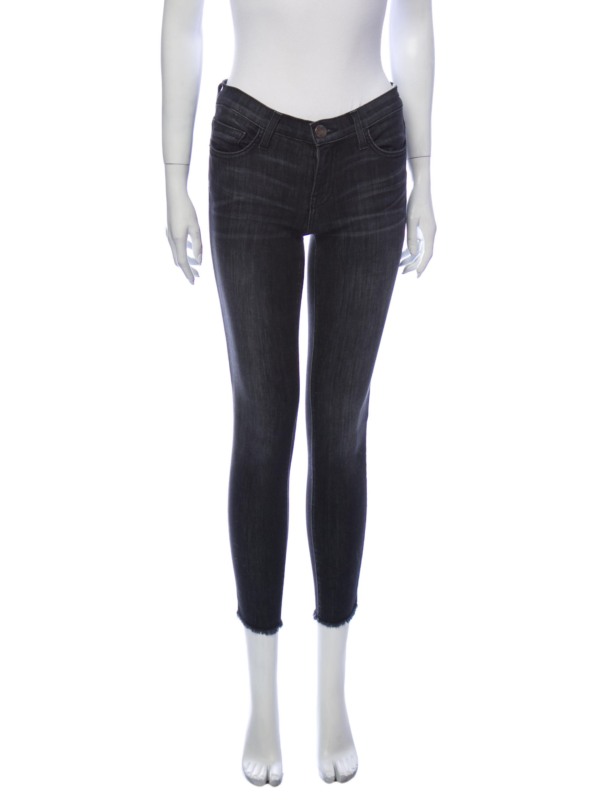 Current/Elliott Mid-Rise Skinny Leg Jeans