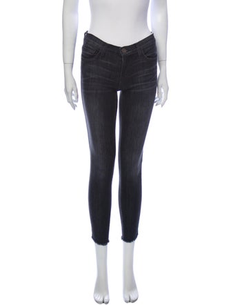 Current/Elliott Mid-Rise Skinny Leg Jeans