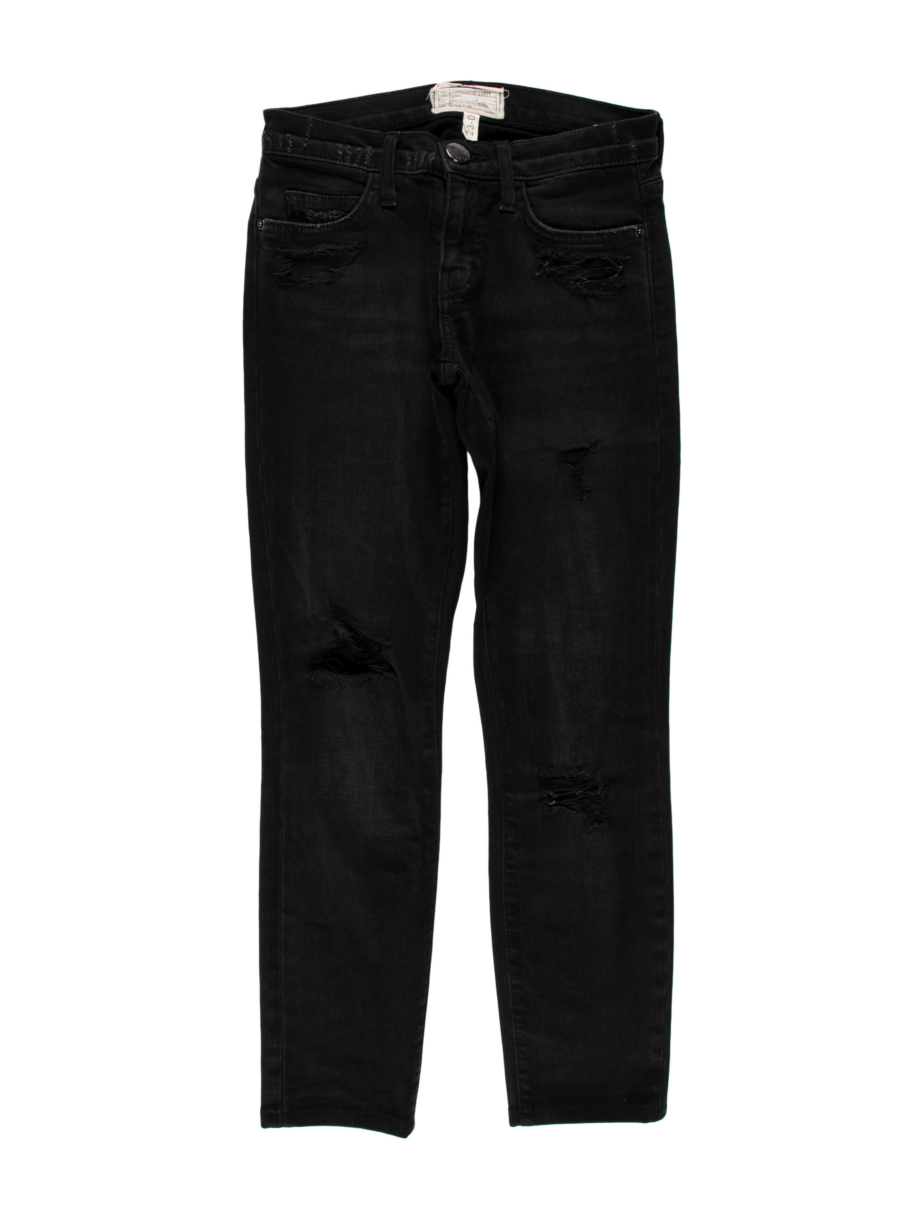 Current/Elliott Mid-Rise Skinny Leg Jeans