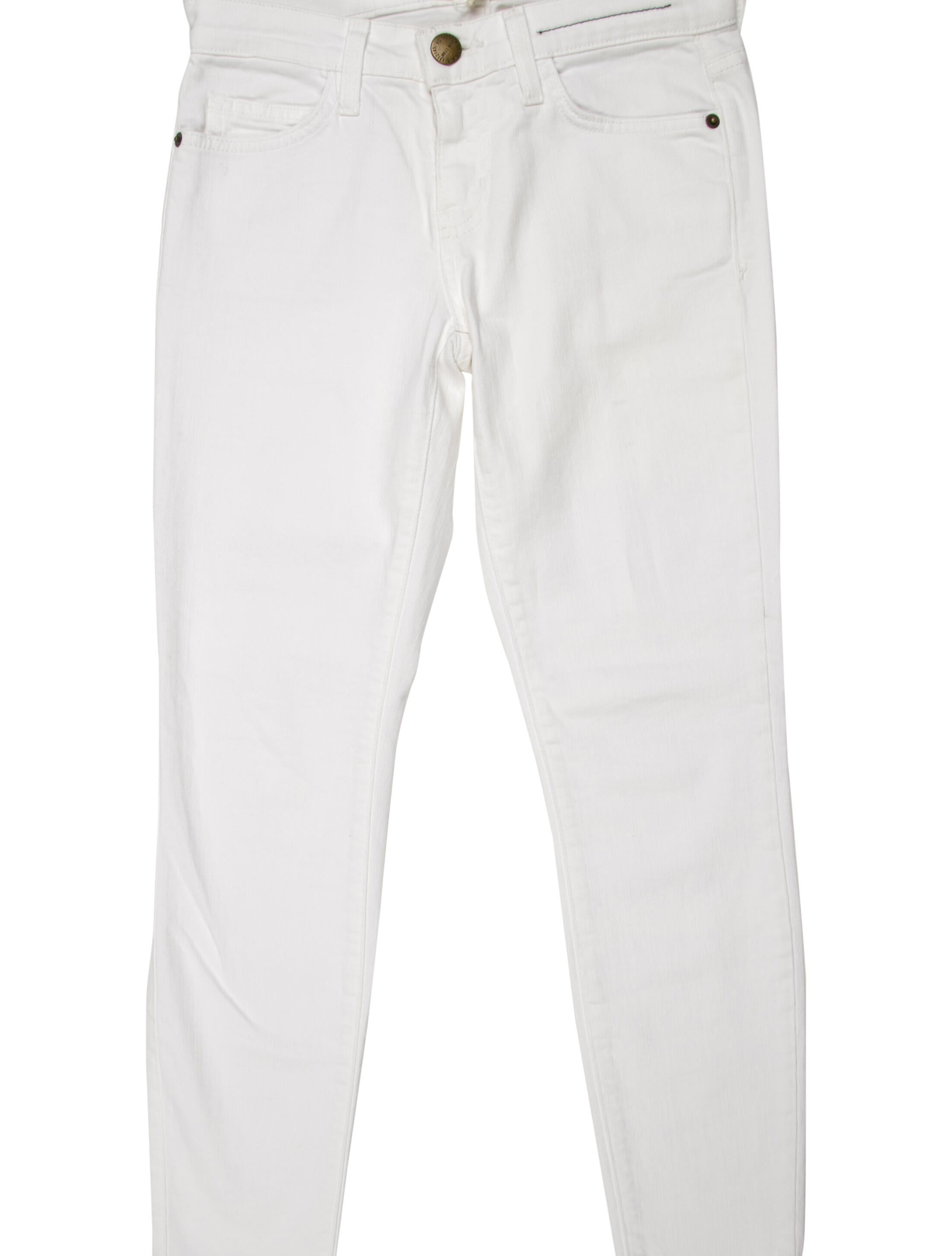 Current/Elliott Low-Rise Skinny Leg Jeans