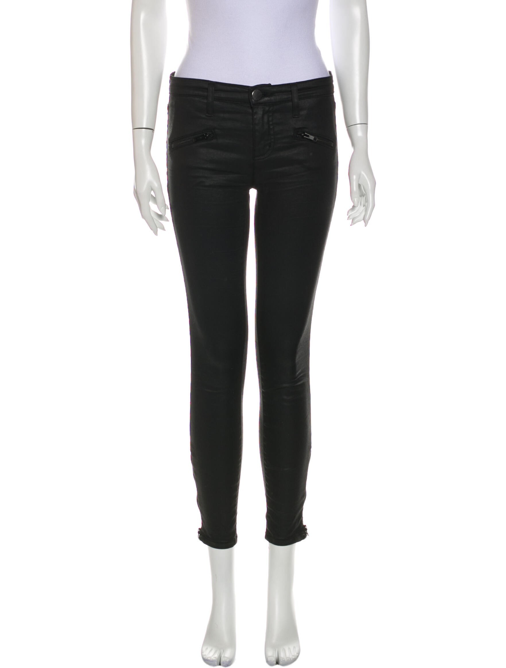 Current/Elliott Mid-Rise Skinny Leg Jeans