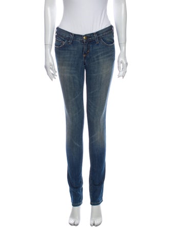 Current/Elliott Low-Rise Skinny Leg Jeans