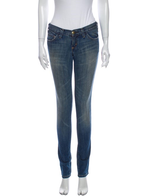 Current/Elliott Low-Rise Skinny Leg Jeans