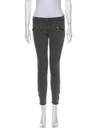 Current/Elliott Mid-Rise Skinny Leg Jeans