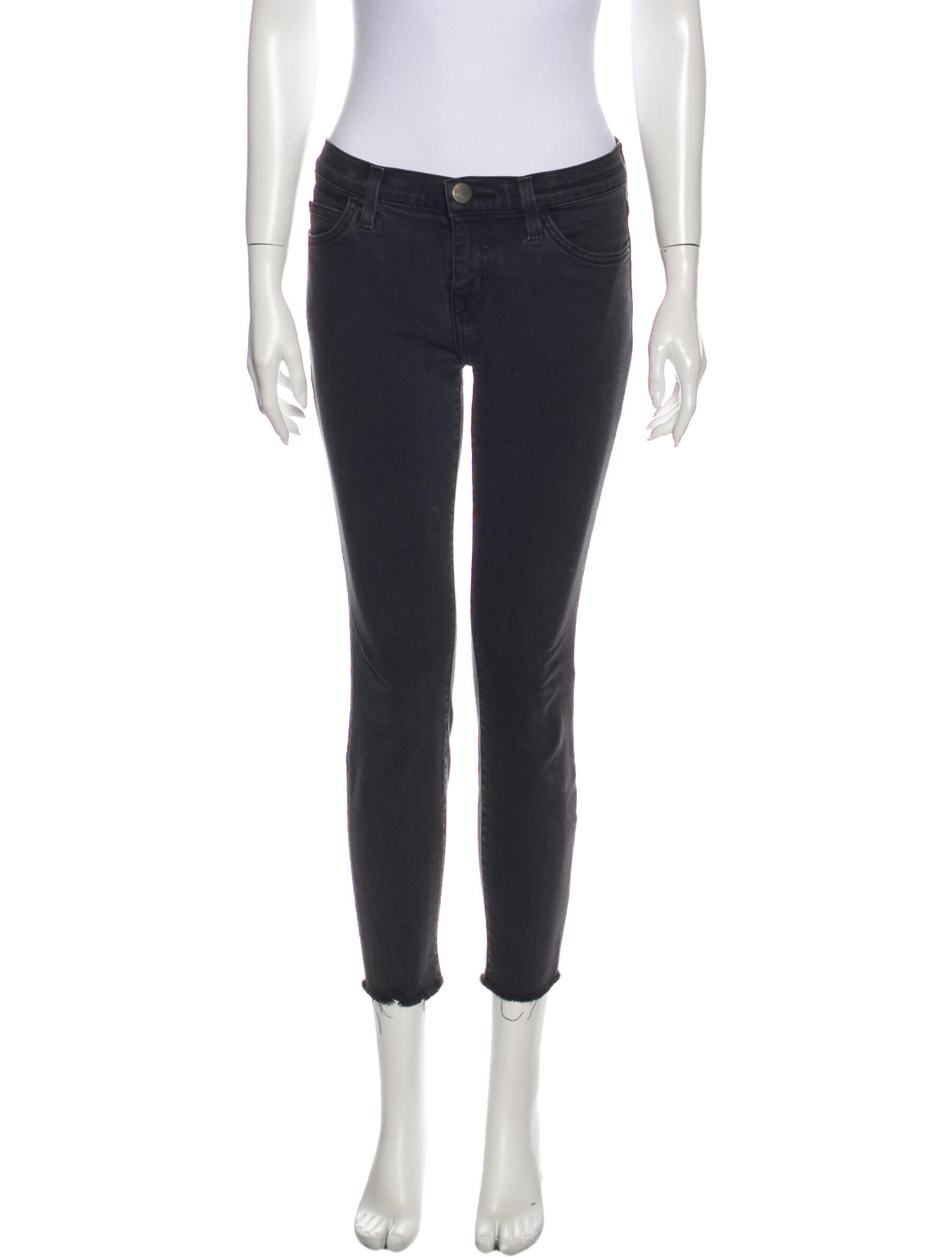 Current/Elliott Mid-Rise Skinny Leg Jeans