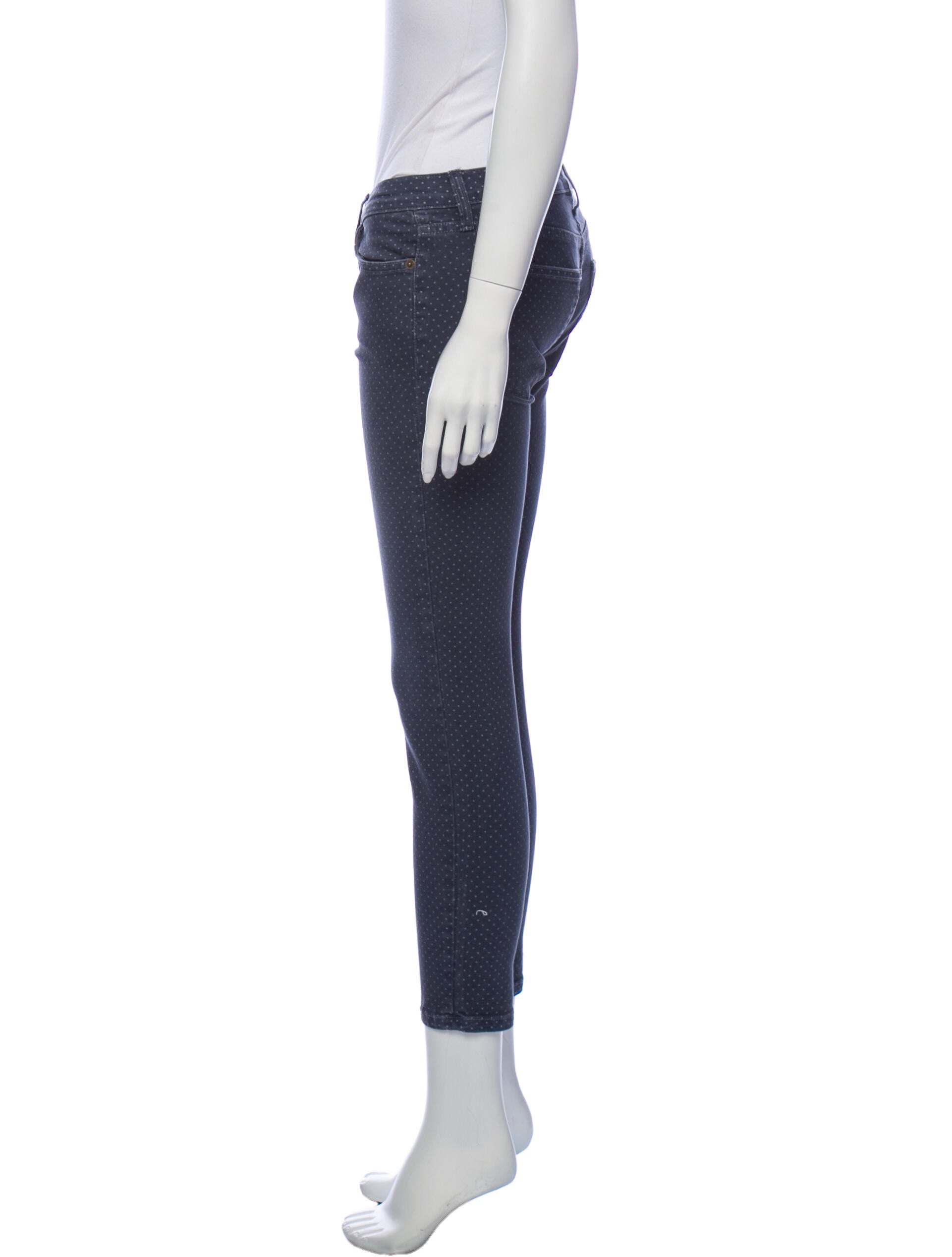 Current/Elliott Low-Rise Skinny Leg Jeans